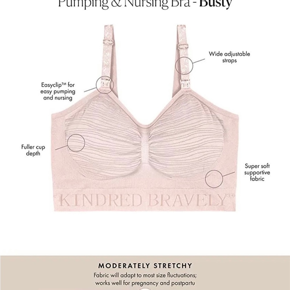 Kindred bravely sublime nursing/pumping bra